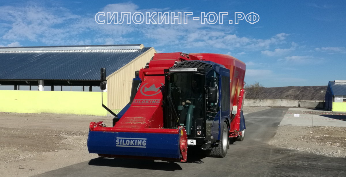 Самоходный смеситель-кормораздатчик Siloking Premium 2215-19 куб